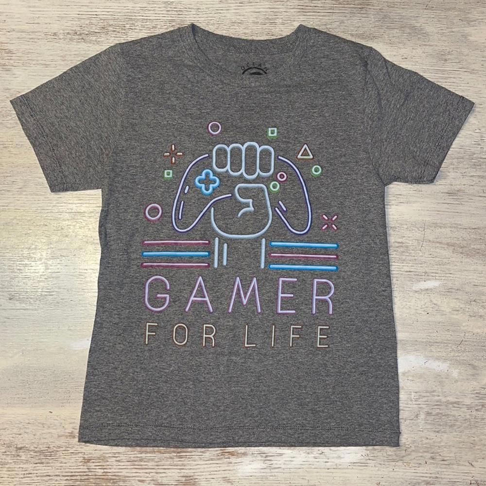 EUC Ocean Current Gamer For Life LED Geometric Shapes Design Size Small 8 Years